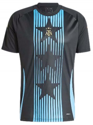 Argentina special edition jersey 3 star black soccer uniform men's sports football kit top shirt 2023-2024